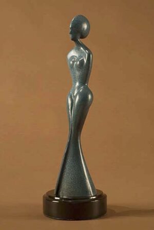 Woman in Long Gown Maquette-available by commission