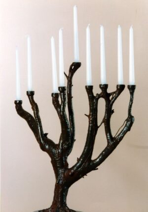 Menorah etz Chayim Hanukkah- available now